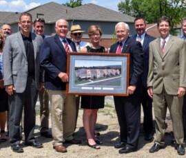 May 31, 2016 - Senator Yaw participated in the Grove Street Commons building dedication, a $6.4 million senior housing complex located at 1290 Grove St., Williamsport. 05/31/16