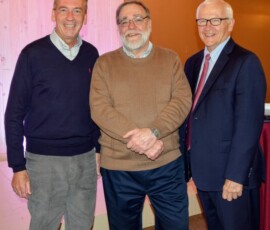 March 13, 2020 -Senator Yaw joined Sen. John Gordner (left) on Friday to congratulate SEDA-COG Executive Director Bill Seigel on his retirement.  Both senators presented Seigel with a Senate Citation recognizing his nearly 40 years of dedicated service. 03/13/20