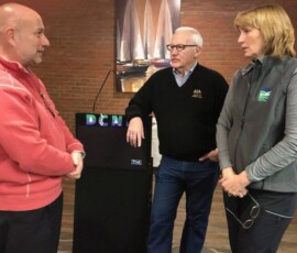 February 9, 2018 - Senator Gene Yaw and Pennsylvania Department of Conservation and Natural Resources (DCNR) Secretary Cindy Adams Dunn joined Lycoming County and Limestone Township officials recently in celebration of an investment to support rehabilitation and further development of Nippenose Valley Park. 02/09/18