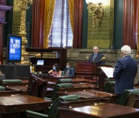 May 11, 2021 - Senator Yaw joins Senator Cris Dush for a joint committee hearing on Tuesday to discuss “Energy Choice” legislation, SB 275, which would prohibit municipal bans based on energy source. 05/11/21