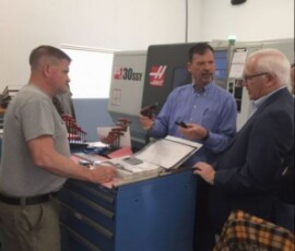 May 8, 2018 - Sen. Yaw toured E-Tech Industrial Corporation located in Troy, Bradford County. E-Tech designs, develops, engineers, and manufactures precision tools and parts used in the aerospace and automotive industries. 05/08/18