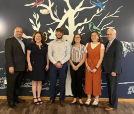 May 26, 2022 - Senator Yaw & Rep. Joe Hamm congratulate this year’s Jersey Shore Area Chamber of Commerce FBLA essay scholarship winners - 1st place-Alexa Greevy, 2nd place-Sophia Kauffman, 3rd place-John Summerson. 05/26