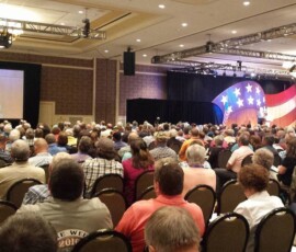 April 19, 2016 - Senator Yaw speaking on the statewide heroin epidemic during the 2016 PA State Association of Township Supervisors Conference 04/19/16