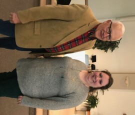 March 9, 2019 - Senator Yaw joins Alana Opdahl, Program Director for Oasis of Hope, during the human trafficking seminar in Montoursville. 03/09/19