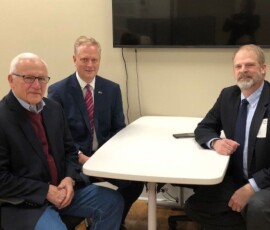 January 26, 2019 - Senator Yaw joins Rep. Fred Keller and Steve Brady at Covation Center — as part of Engage!, a PA DCED business retention and expansion (BRE) program designed to regularly and proactively interact with targeted companies. 01/26/19