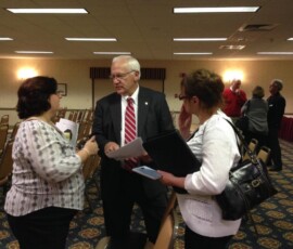 April 11, 2016 - State Senator Gene Yaw (R-23) participated in a public discussion in Lewisburg outlining the seriousness and magnitude of the heroin epidemic in Central Pennsylvania. 04/11/16