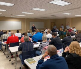 October 10, 2019 - Senator Yaw invited EMS, Fire and Emergency services personnel across Bradford, Lycoming, Sullivan, Susquehanna and Union counties to a Grant & Funding Workshop Thursday in Towanda. The event specifically highlighted programs and funding opportunities available for local Fire/EMS and public safety organizations.  The event included experts from the PA Senate Grants Team, Department of General Services, and State Fire Commissioner. 10/10/19