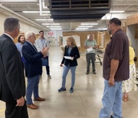 June 2, 2022-Senator Yaw and Treasurer Garrity Visit Penn College to Promote PA 529 Savings Program 06/02