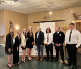 September 16, 2022 - FFA students from Mifflinburg, Montgomery and Montoursville High Schools participated in Senator Yaw’s annual agriculture meeting at the Silver Moon Banquet facility on Friday in Lewisburg. 09/16