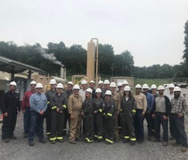 July 11, 2019 - Senator Yaw joins members and staff from the Senate Environmental Resources and Energy Committee, as well as other groups, for a tour of Seneca Resources, LLC and Energy Transfer Partners operations in Lycoming County. 07/11/19