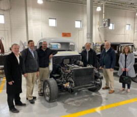 December 4, 2019 - Sen. Yaw, along with Board members and staff representing the Center for Rural Pennsylvania, a bipartisan, bicameral research agency of the Legislature, toured several academic programs at the Pennsylvania College of Technology campus in Williamsport Wednesday.  The tour coincided with the Center's annual winter board meeting. 12/04/19