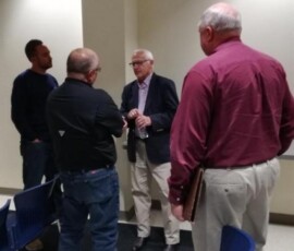 August 27, 2019 - Sen. Yaw provides an update on Pennsylvania's energy development with oil and gas contractors in Susquehanna County on Tuesday. 08/27/19