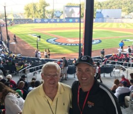 August 20, 2017 - Senator Yaw and Senator Jake Corman enjoy the 2017 Major League, Little League Classic Baseball Game between the Pittsburgh Pirates and the St. Louis Cardinals. 08/20/17