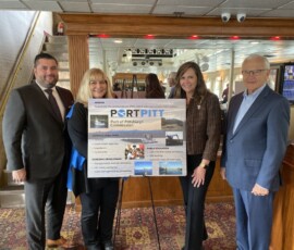 October 13, 2022 - Senator Yaw joined Sen. Devlin Robinson and Sen. Camera Bartolotta for a tour aboard the Gateway Clipper in Pittsburgh on Thursday. The tour was part of the Environmental Committee’s dialogue on the importance of Pennsylvania waterways to energy and economic development. 10/13