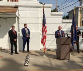 August 14, 2020 - Senator Yaw joined Congressman Fred Keller and others in Union County today to discuss the formation of the Bureau of Prisons Reform Caucus. BOP’s DC leadership has created a number of problems in Central PA based on inmate movement & under-staffing decisions during & preceding the COVID-19 pandemic.  The hope for the Caucus is to increase BOP’s accountability to Congress & increase public transparency of the agency’s actions. 08/14/20