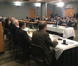 October 26, 2017 - The Center for Rural Pennsylvania, chaired by State Senator Gene Yaw, held a public hearing in Williamsport to gather information on what is being done at the federal, state and local levels to tackle the state’s heroin and opioid epidemic. Testifiers included Gary Tuggle, Special Agent in Charge of the Philadelphia Bureau of the DEA, as well as Pennsylvania's Attorney General Josh Shapiro. 10/26/17