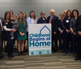 April 11, 2019 - Senator Yaw participates in a roundtable discussion with the Pennsylvania Partnerships for Children - Childhood Begins at Home Coalition – to learn more about evidence-based home visiting programs. 04/11/19