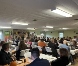October 7, 2022 - Senator Yaw held his third regional meeting this month on the future of Pennsylvania agriculture at the Endless Winds Fire Hall, Shunk, Sullivan, County. The discussion was designed to listen to concerns and answer questions on how to improve agricultural conditions throughout Pennsylvania. This event also welcomed FFA and 4-H students from across the District. 10/07