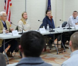 January 13, 2022 - Senator Yaw serves as a panelist during the PA State Grange’s policy discussion on solar development during the 2022 Pennsylvania Farm Show. 01/13