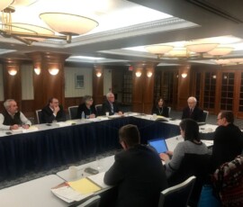 December 4, 2018 - Senator Yaw chairs a meeting of the Center for Rural Pennsylvania at the Nittany Lion Inn, State College. 12/04/18