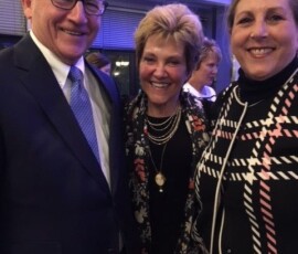 April 8, 2018 - Senator Yaw pictured with Central Pennsylvania Israel Bonds Honoree Donna Bastian and Jeri Demel following the annual dinner at the Williamsport Community Arts Center. 04/08/18