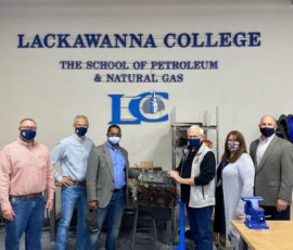 October 13, 2021 - Sen. Yaw and Sen. Sharif Street joined officials from Lackawanna Community College and Coterra Energy for a tour of the College’s School of Petroleum and Natural Gas in Tunkhannock, PA on Wednesday. 10/13/21