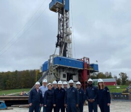 October 13, 2021 - Sen. Yaw and Sen. Sharif Street joined officials from Coterra Energy for a tour of natural gas operations in Susquehanna County. 10/13/21