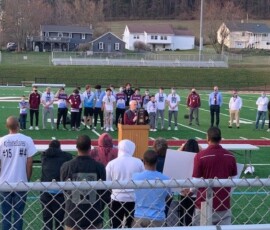 March 27, 2021 - Senator Yaw congratulates the Loyalsock Township “Lancers” boys basketball team on their state title victory today against Brookville in Hershey, PA. 03/27/21