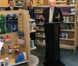 March 24, 2017 - Senator Yaw joins Pennsylvania's Physician General Dr. Rachel Levine & Steve Keener, President & CEO of Little League Baseball to discuss opioid Rx guidelines for young athletes. 03/24/17