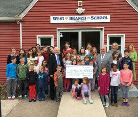 April 12, 2017 - Senator Yaw and Rep. Jeff Wheeland join UGI Energy Services LLC, the midstream and energy marketing subsidiary of UGI Corporation, and UGI Storage Company to announce scholarships for West Branch School in Williamsport, facilitated through Pennsylvania’s Department of Community and Economic Development Opportunity Scholarship Tax Credit (OSTC) program. 05/12/17