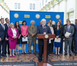 June 18, 2019 - Senator Yaw discusses legislative action by Senate Republicans to address the growing heroin and opioid overdose epidemic. 06/18/19