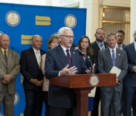 June 18, 2019 - Senator Yaw discusses legislative action by Senate Republicans to address the growing heroin and opioid overdose epidemic. 06/18/19