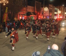 November 23, 2018 - Sen. Yaw joined Bradford County Commissioners Daryl Miller, Doug McLinko and Ed Bustin at the 20th Annual Sayre Borough Christmas Parade. 11/23/18