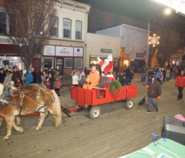 November 23, 2018 - Sen. Yaw joined Bradford County Commissioners Daryl Miller, Doug McLinko and Ed Bustin at the 20th Annual Sayre Borough Christmas Parade. 11/23/18