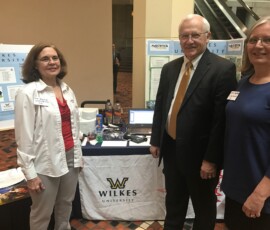 May 22, 2017 - Senator Yaw stopped by to visit with Karen Baranoski & Sarah Stapleton, Director and Chemistry Mobile Educator Science in Motion at the Pennsylvania State Capitol. 05/22/17