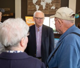 September 19, 2019 - More than 100 exhibitors provided the most current information on programs and services available to Pennsylvania’s older residents during a Senior Citizen Expo and Health Fair Thursday hosted by Senator Yaw and Representative Garth Everett.  The free informational event in Montoursville attracted hundreds of attendees from across the 23rd Senate District. 09/19/19