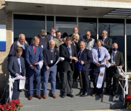 December 16, 2021 - Senator Yaw participated in the official ribbon cutting at Stellant Systems, a Loyalsock Township-based business, specializing in RF amplification products for the space, electronic warfare, radar, medical, scientific and industrial end markets. 12/16/21
