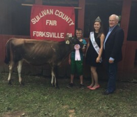 August 31, 2017 - Senator Yaw visits the 166th Annual Sullivan County Fair. 08/31/17