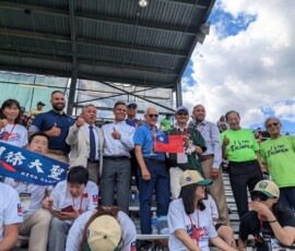 August 18, 2022 - Senator Yaw attends the Little League World Series game in Williamsport and visited with the Taiwan Delegation. 08/18