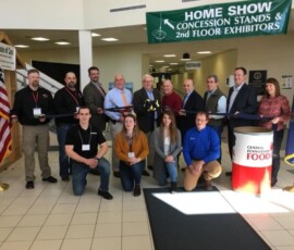March 15, 2019 - Senator Yaw joins officials from Lycoming County during the 2019 West Branch Susquehanna Builders Association 60th Annual Home Show at Lycoming College. 03/15/19