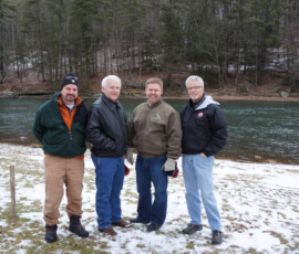 January 24, 2014 - Recently, I welcomed Sen. Alloway to Slate Run, Lycoming County. 01/24/14