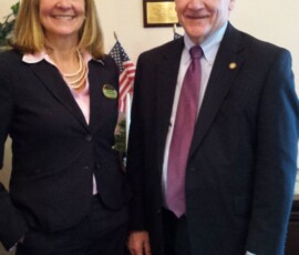 January 22, 2015 - Senator Yaw provided a legislative update at the Buffalo Valley Lutheran Village - a Diakon Senior Living Community - in Lewisburg, Union County. 01/22/15