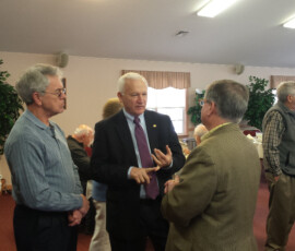 January 22, 2015 - Senator Yaw provided a legislative update at the Buffalo Valley Lutheran Village - a Diakon Senior Living Community - in Lewisburg, Union County. 01/22/15