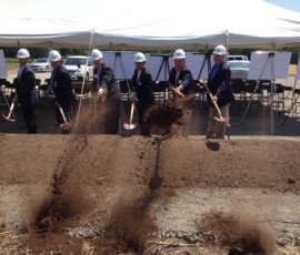 May 29, 2015 - Sen. Yaw participated in the Compass Natural Gas Quaker Truck Terminal Groundbreaking in Montoursville. 05/29/15