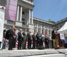 May 6, 2014 - Marcellus Shale PA Jobs PA Energy Rally at the State Capitol 05/06/14