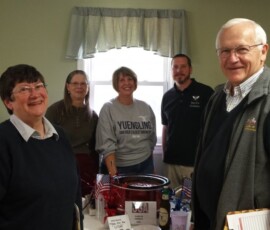 October 24, 2015 - Senator Yaw participates in a chili cook-off benefit in Shunk, Sullivan County. 10/24/15