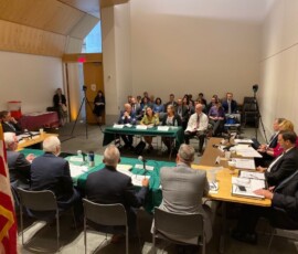 September 25, 2019 - Senator Yaw chairs a public hearing on the state’s Prescription Drug Monitoring Program (PDMP) and allowing local access to the Program. 09/25/19