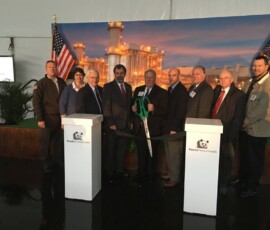 October 27, 2016 - Senator Yaw joined officials from across Pennsylvania and Panda Power Funds today in commissioning the nation’s first power plant designed to take advantage of abundant U.S. natural gas reserves discovered in the Marcellus Shale. Access to the region’s low-cost natural gas is expected to provide the 829 megawatt Panda “Liberty” generating station with a significant operating cost advantage. The combined-cycle facility will provide power for up to one million homes and is located in Bradford County 10/27/16