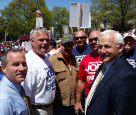 May 6, 2014 - Marcellus Shale PA Jobs PA Energy Rally at the State Capitol 05/06/14
