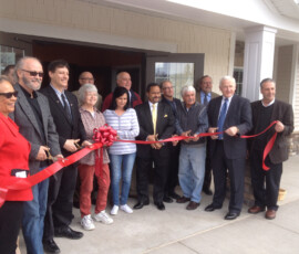 March 13, 2015 - Senator Yaw joins state and local officials to dedicate the Memorial Homes Development project in the City of Williamsport. The completed project includes 72 total properties, (apartments, townhouses, and single-family homes), with money collected from the natural gas impact fee in Lycoming County helping pay for the project. 03/13/15
